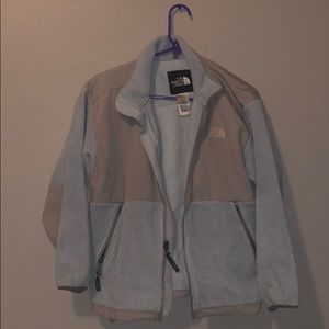 NORTH FACE LIGHT BLUE JACKET